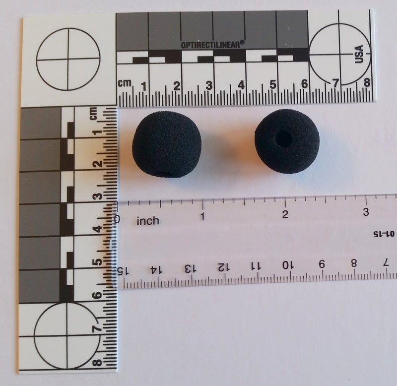 Compete Audio CA515 Round Ball Microphone Windscreens (Microphone Covers) Small! 6-Pack for Lapel Microphones - Image 2